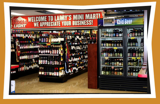MINI MART WELCOME SIGN
